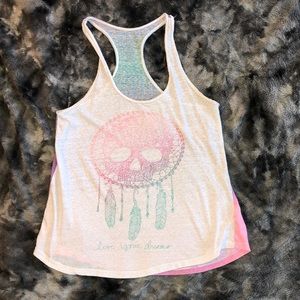 Ombré Skull tank
